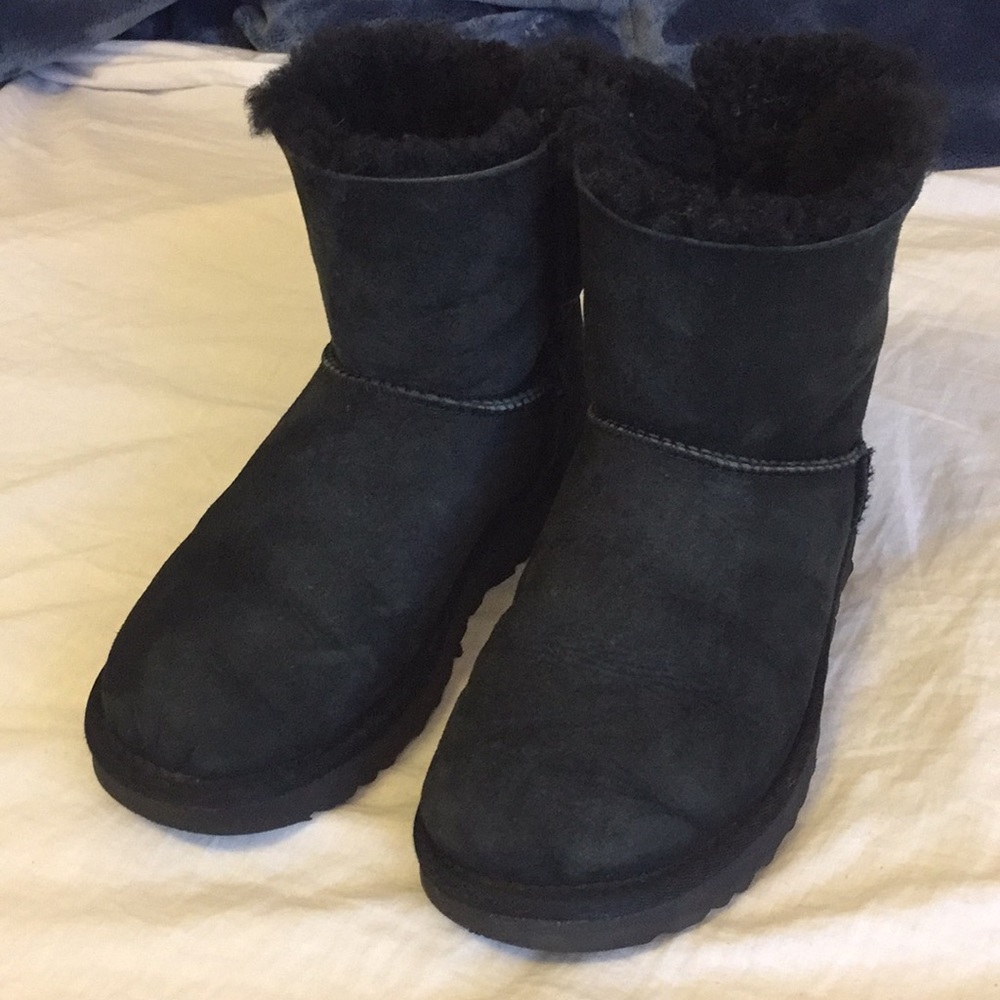 Women's UGG Mini Bailey Bow Black